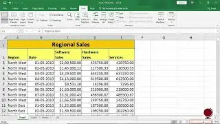 MS Excel- View Tab- Zoom Group in Hindi
