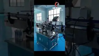Round bottle powder big bottle can automatic positioning labeling machine