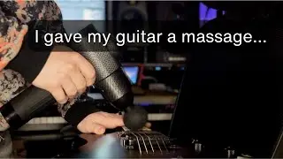 I gave my guitar a massage... (Horror Sound Design)
