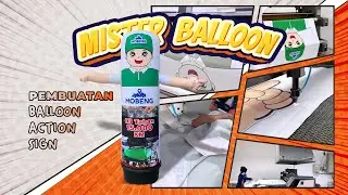 Produksi Balloon Action Sign Mobeng - Media Balon Promosi