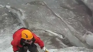 escalade sur glace