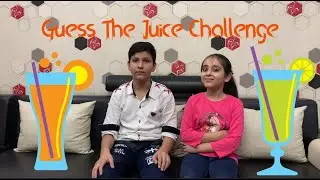 Guess The Juice Challenge | Funny Video | Dishu's Lifestyle The Savage Siblings