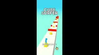 Cube Surfer 3D. Gameplay video. Unity 3D