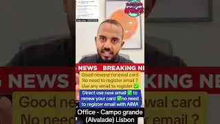 Dont register new email for renewal ? Use any email to register ✅ &reg;Live Portugal By Harry | Portugal