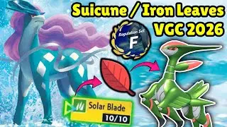 Solar Blade Iron Leaves и SUICUE? Pokemon VGC 2026 Reg F Competitive Showdown Wifi Battles