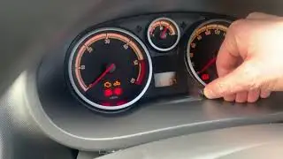 Сброс сервисного индикатора Opel Corsa D