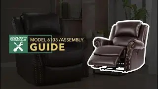 COLAMY Recliner Chair 6103 Assembly Guide