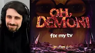OH DEMON! Fix my TV | Alva Majo