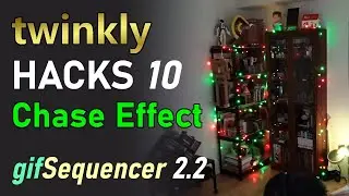 Chase Effect without mapping - Twinkly light Hacks 10