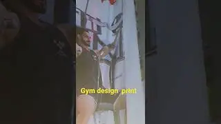 Gym design!Exhibition  ludhiana #printing #ludhiana#punjab #flex #digital #machine #anter..#signage
