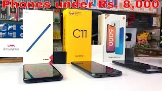 Lava Z66 vs Realme C11 vs Redmi 8A Dual Unboxing || Comparison || Price || Camera