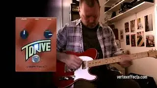 Vertex Effects: T-Drive - Jam demo with Ron Wood ESP Tele.