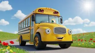 Wheels on the Bus | Animal Sounds Song for Kids | Toddler Nursery Rhymes 2026