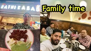 Famous KATHI KABAB In Ranchi | क्या क्या खाया हमने | Family time | Vlog
