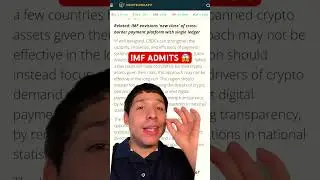 IMF admits they were wrong about Crypto 🛑 #crypto #xrp #ethereum #bitcoin #viralvideo