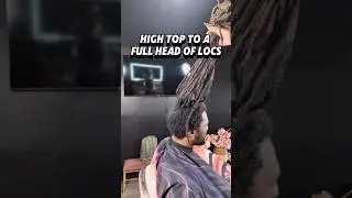 Преображение локаций 🔥 #locs #locjourney #locstyles #locretwist
