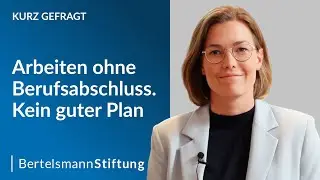Arbeit statt Ausbildung? Warum viele Jugendliche keinen Berufsabschluss machen