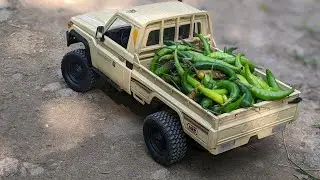 Toyota land cruisher rc mn82 extreme driving on Amazon forest - driver by izudin
