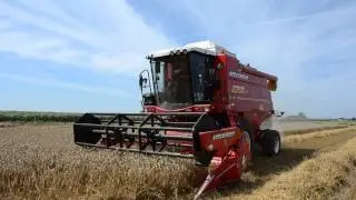 Laverda 2350LX combine harvester cutting wheat