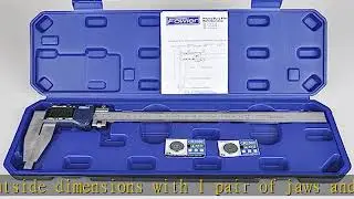 Fowler 54-100-024-1, Xtra-Range Digital Caliper With 0-24