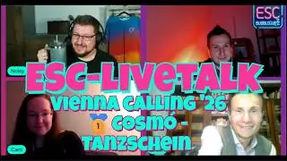 ESC-Livetalk: Vienna Calling 2026 🇦🇹 Cosm&oacute; f&auml;hrt mit 