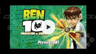 Tes game ben 10 di emulator ppsspp di hp kentang lancar jaya