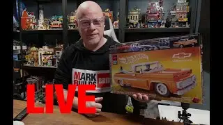👉 🔴 LIVE Build! Hot Wheels &rsquo;62 Chevy Pickup | MarkBuildsBRIX