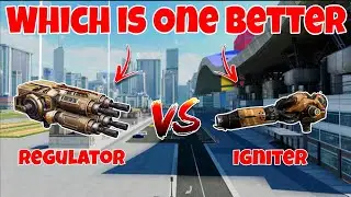 WR🔥 New Weapon Regulator VS Igniter Weapon Comparison |WAR ROBOTS|