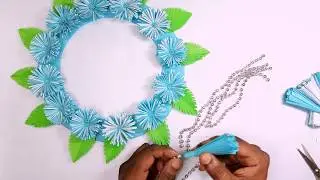 DIY Wall Decoration Craft Ideas With Paper Flowers || Bipul Project