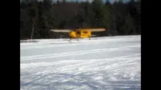 Snow flying at Crow - NOT a simulator.