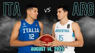 ITALY vs ARGENTINA | Full Game Breakdown | EuroBasket 2025 Preparation!