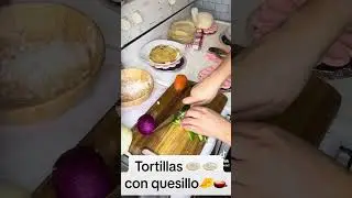 Tortillas con quesillo 🫓🫓🧀🧀🫕 mi ni&ntilde;a me ayuda a hacer las tortillas 🤭🥰 #familia #momlife #videoviral
