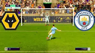 WOLVERHAMPTON vs MANCHESTER CITY [Penalty shootout] FIFA 22