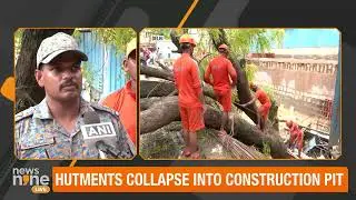 Three Laborers Dead After Hutments Collapse in Delhi Construction Pit | News9