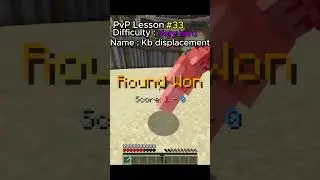 Minecraft PvP Lesson 33