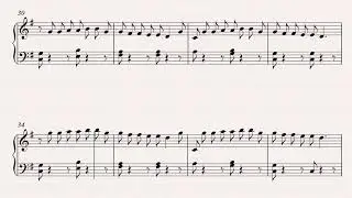 Calvin Harris | Summer | Piano Score Sheet | Instrumental
