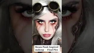 Steam punk inspired makeup & photoshoot #steampunk