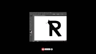 How to Custom Letter R Logo Design illustrator logo design