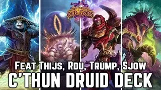 C'Thun Druid Control Deck Hearthstone Wild