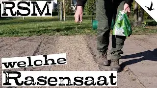 Rasen neu anlegen mit RSM Profi Rasen Saatgut✅Was bedeutet eine RSM Regelsaatgutmischung.
