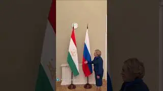 Рустам Эмомали встретился с Валентиной Матвиенко на заседании СНГ