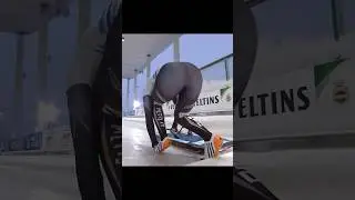 Crazy😨 Kimberley BOS Skeleton race #speed #sport #women #womansports #snow #race #bmw #niderland🇳�