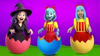 Peek a Boo Surprise Eggs | Kids Song | Tigi Boo