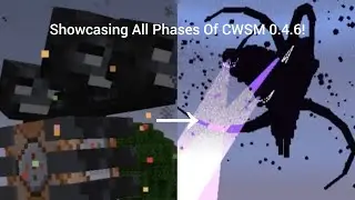 Showcasing All The Phases Of The Crackers Wither Storm Port 0.4.6! | Minecraft
