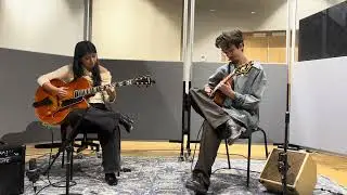 Stella by Starlight - Guitar Duo (Take Two from Inside the Notes, Ben Lawrence & Karely Paola)