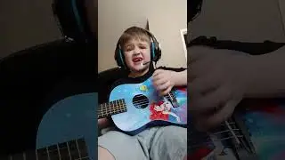 Learn to play guitar with me! #playpretend #creativeautism #music