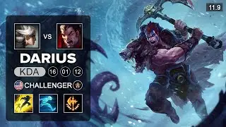 Darius Top vs Camille - NA Challenger Patch 11.9