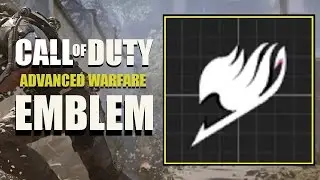 COD AW / Call of Duty Advanced Warfare : Fairy Tail Logo Emblem Tutorial