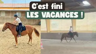 Retour &agrave; l'entra&icirc;nement apr&egrave;s 4 semaines : incurvation et extension d'encolure !