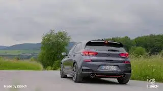 Hyundai i30N mit Eibach Pro-Kit Federn und Anti-Roll-Kit Stabilisatoren